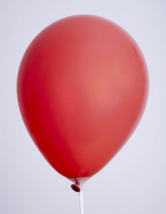 Ballons Rouge Pastel 5